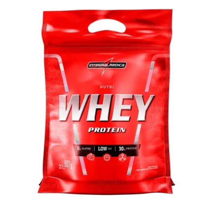 Nutri Whey Protein 907g - Refil Integralmedica - Full Entrega Rapida (Sem Sabor)